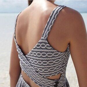 Anthropologie Postcard Criss Cross Tank Sundress